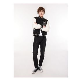 Replay M1021 098 Siyah Normal Bel Slim Tapered Denim Erkek Pantolon