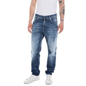 Replay Sandot 009 Medium Blue Erkek Jeans