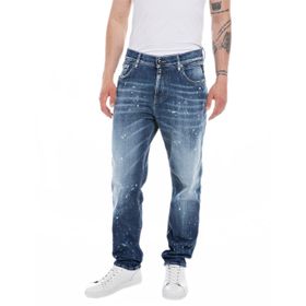 Replay Sandot 009 Medium Blue Erkek Jeans