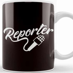 Reporter Journalist Author Writer Journalism Press Free News Kupa Bardak