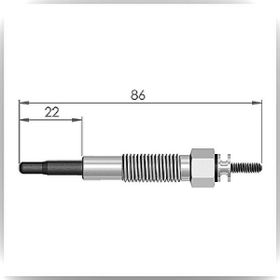 RESCAL ET030346 Hyundai Kia Mazda Perkins Isıtma Bujisi