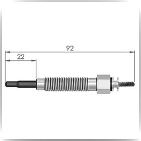 RESCAL ET060237 Mitsubishi Isıtma Bujisi
