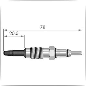 RESCAL ET091391 Fiat Isıtma Bujisi