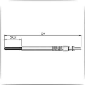 RESCAL ET127012 Bmw Mini Cooper Ford Peugeot Citroen Volvo Rover Isıtma Bujisi