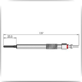 RESCAL ET137117 Opel Isıtma Bujisi