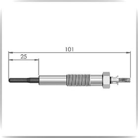 RESCAL ET160096 Toyota Daihatsu Isıtma Bujisi
