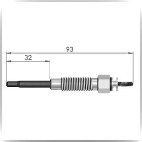 RESCAL ET160096 Toyota Daihatsu Isıtma Bujisi