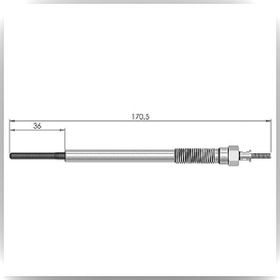 RESCAL ET160096 Toyota Daihatsu Isıtma Bujisi