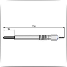 RESCAL ET160177 Isuzu Isıtma Bujisi