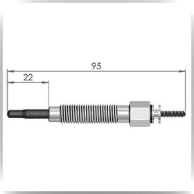 RESCAL ET164535 Hyundai Kia Isıtma Bujisi