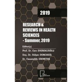 Research Reviews in Health Sciences - Kolektif