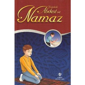 Resimlerle Abdest ve Namaz Cep Boy - Türkiye Diyanet Vakfı Yayınları