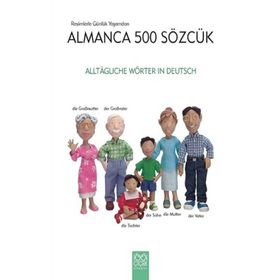 Resimlerle Günlük Yaşamdan Almanca 500 Sözcük - Heather Amery