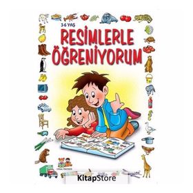 RESIMLERLE ÖĞRENİYORUM 3 YAŞ VE ÜSTÜ - MÜRŞİDE UYSAL