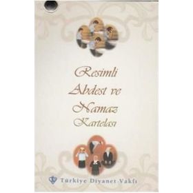 Resimli Abdest ve Namaz Kartelası - kollektif