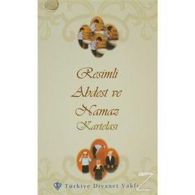Resimli Abdest ve Namaz Kartelası - kollektif