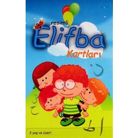 Resimli Elifba Kartları - kollektif