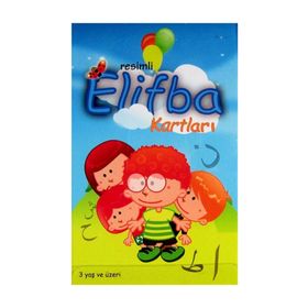 Resimli Elifba Kartları - kollektif