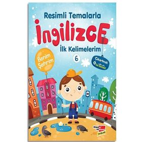 Resimli Temalarla İngilizce İlk Kelimelerim 6 Benim Şehrim Dikkat Atölyesi Yayınları