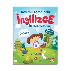 Resimli Temalarla İngilizce İlk Kelimelerim 9 Doğada Dikkat Atölyesi Yayınları