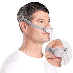 Resmed Airfit P10 Silikon Burun Yastıklı CPAP Maskesi