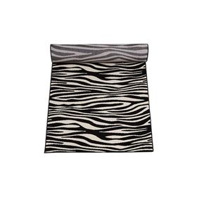 Resmiro MRC351 Klasik Zebra Desenli Dijital Baskılı Halı