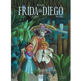 Ressam Frida Kahlo ile Diego Rivera - Fabian Negrin