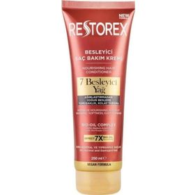 Restorex 250 ml 7 Besleyici Yağ Kuru Normal Yıpranmış Saçlar İçin Saç Kremi