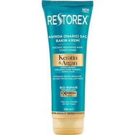 Restorex 250 ml Keratin Argan Özlü Tüm Saçlar İçin Saç Kremi