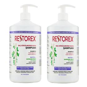 Restorex 2x1000 ml Saç Dökülmesine Karşı Ekstra Direnç Şampuan