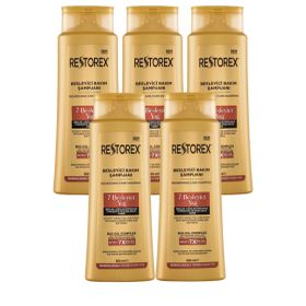 Restorex 7 Besleyici Yağ 5x500 ml Bakım Şampuanı