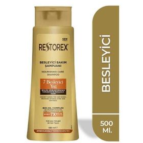 Restorex 7 Besleyici Yağ Etkili 6x500 ml Şampuan
