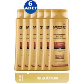 Restorex 7 Besleyici Yağ Etkili 6x500 ml Şampuan