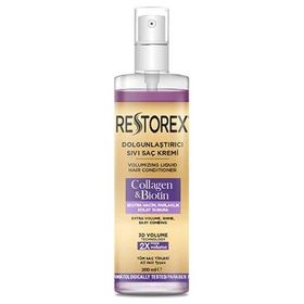 Restorex Collagen Biotin 200 ml Hacim Verici Tüm Saç Tipleri İçin Sıvı Saç Kremi