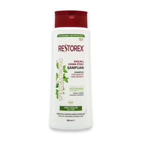 Restorex Hızlı Uzama Etkili İnce Telli ve Yağlı Saçlar 500 ml Şampuan