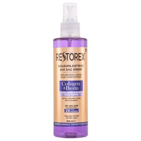 Restorex Kalojen ve Biotin Dolgunlaştırıcı Etki 200 ml Sıvı Saç Kremi