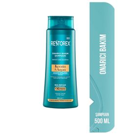 Restorex Keratin Argan Özlü Tüm Saç Tipleri İçin 500 ml Şampuan