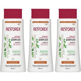 Restorex Kuru ve Yıpranan Saçlar İçin 3x500 ml Şampuan