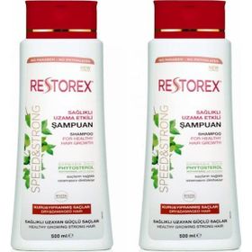 Restorex Kuru ve Yıpranmış Saçlar İçin 500 ml + 500 ml Şampuan