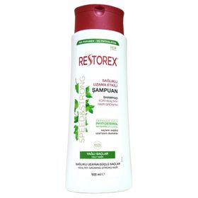 Restorex Sağlıklı Uzama Etkili Yağlı Saçlar İçin 500 ml Şampuan
