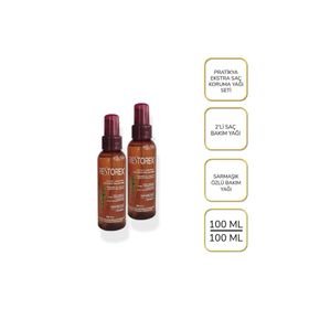 Restorex Sarmaşık Özlü 2x100 ml Saç Bakım Yağı