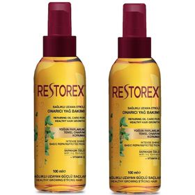 Restorex Sarmaşık Özlü 2x100 ml Saç Bakım Yağı