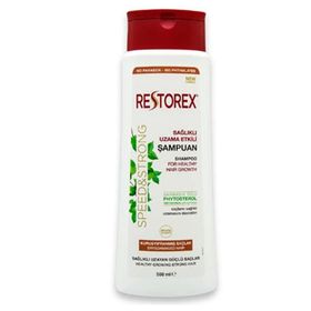 Restorex Sarmaşık Özlü Uzama Etkili 2x500 ml Kuru ve Yıpranmış Saçlar İçin Şampuan
