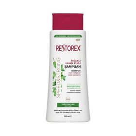 Restorex Speed And Strong 500 ml Kuru ve Yıpranmış Saçlar Sağlıklı Uzama Etkili Şampuan