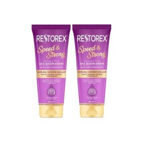 Restorex Speed & Strong 2x250 ml Saç Bakım Kremi