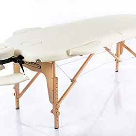RestPro Classic 2 Krem Renk Katlanabilir Masaj Masası