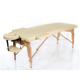 RestPro Classic 2 Krem Renk Katlanabilir Masaj Masası