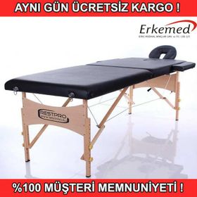 Restpro Classic 2 Siyah Renk Katlanabilir Masaj Masası