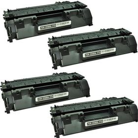 Retech HP 80A-CF280A Toner Muadil Yazıcı Kartuş 4 Lü Ekonomik Paket Siyah