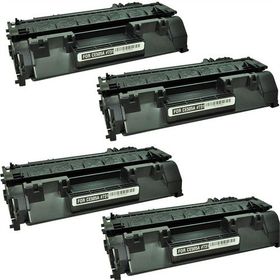 Retech HP 80A-CF280A Toner Muadil Yazıcı Kartuş 4 Lü Ekonomik Paket Siyah